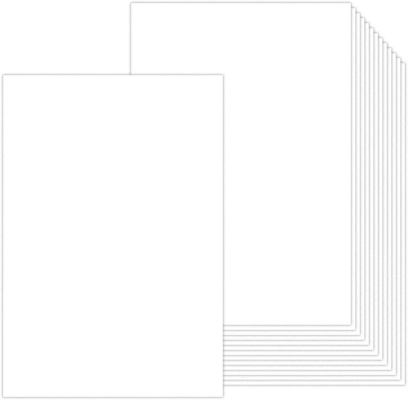 Goefun 13 x 19 White Cardstock 80lb, Heavy-Weight Cover Card Stock 100 Pack, Thick Printer Paper for Inkjet or Laser Printers, Photos, Poster, Menu, Demo Board, Flip Chart - Image 1